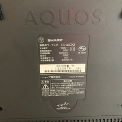 ※リモコンなし　テレビとテレビ台セットの画像