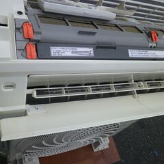 パナソニック　自動お掃除機能付き　10～12畳用エアコン　CS-28BGXK－W　2016年 [おもに10畳用 /100V]の画像