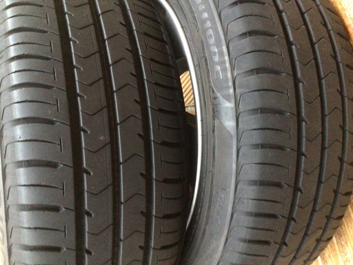 トヨタ純正ホイール　タイヤブリヂストンエコピア　185/55-15