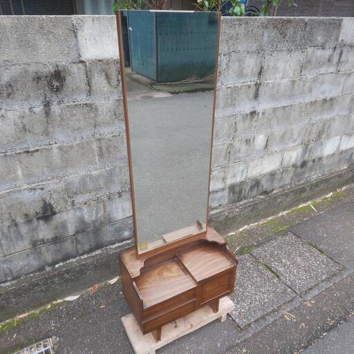 昭和レトロ 大工オーダーメイド 化粧台ドレッサー