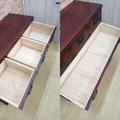 美品　飛鳥工芸　欅箪笥　ケヤキ　リビングチェスト　箪笥　タンス　焼印　気密　民藝 美品 飛鳥工芸 欅箪笥 ケヤキ リビングチェスト 箪笥 タンス 焼印 気密