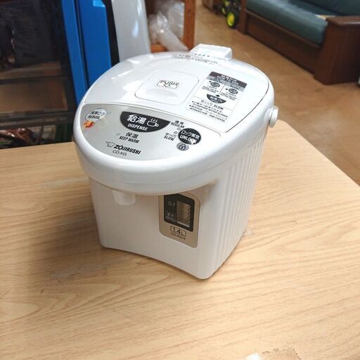 象印/ZOJIRUSHI 電動ポット CD-KG14-WA 2019年製 ケトル 家電
