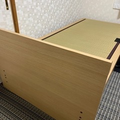 畳のベットの画像