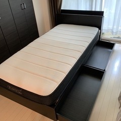 [ニトリ] シングルベッドフレーム (禁煙者です)の画像