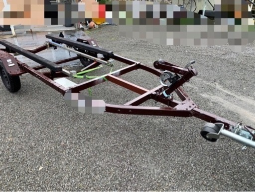 普通ボートトレーラー　車検付
