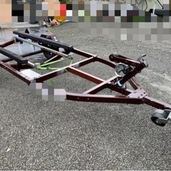 普通ボートトレーラー　車検付