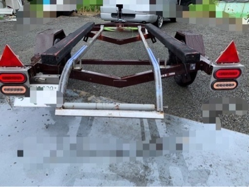 普通ボートトレーラー　車検付