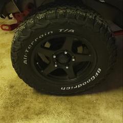 ホワイトレター　bf goodrich all-terrain グッドリッジ　オールテレーン　225/70/16r
