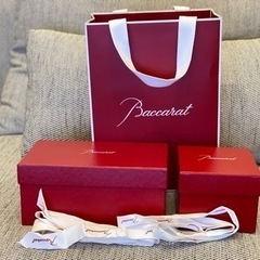 バカラ　空箱　Baccarat レッドボックス　エクラ