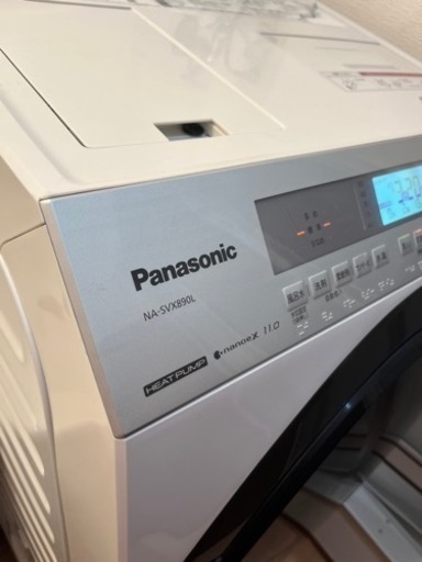 panasonic 生活家電・空調 パナソニック ドラム式洗濯機 NA-SVX880R
