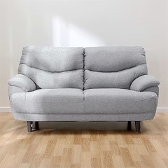 【7/23まで出品】ニトリ2人用布張りソファキャッツ3の画像