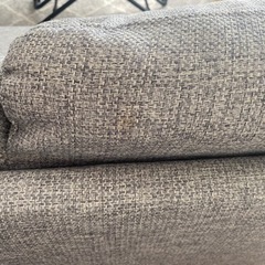 【7/23まで出品】ニトリ2人用布張りソファキャッツ3の画像