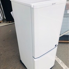 福岡市内配送無料　冷蔵庫2ドア　三菱　146L　MR-P15EY-KB