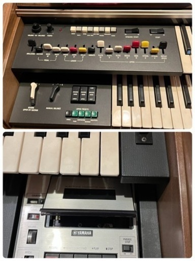 YAMAHAエレクトーン C-10T アンティークレトロ カセット録音