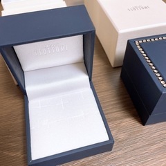 【無料】ツツミジュエリーケース＋箱　2点セットの画像