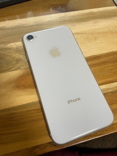 iphone8 64gb 白色 美品 ほぼ傷なし simフリー