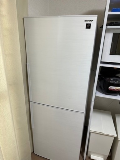 SHARP 冷蔵庫　280L 2ドア　2020年製　20日21日来られる方優先