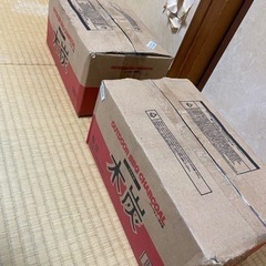 1200円相当　新品未使用　木炭　3kg 2個セットの画像