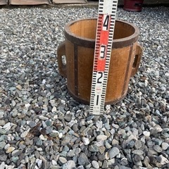 樽　木製　昭和　レトロ　容器　器の画像