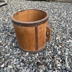 樽　木製　昭和　レトロ　容器　器の画像