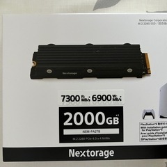  【新品】Nextorage NEM-PA 2TB （2023年2月生産）