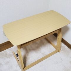 昇降テーブル　80cm幅×55cm～70cm高の画像