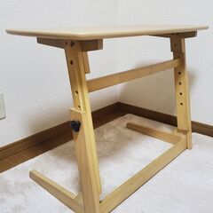 昇降テーブル　80cm幅×55cm～70cm高の画像