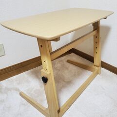 昇降テーブル　80cm幅×55cm～70cm高