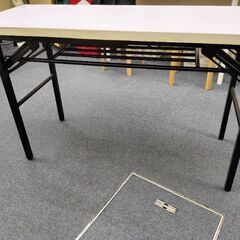 折りたたみ机 ５台 幅120cm、奥行き45cm、高さ69cmの画像