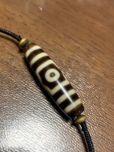 本物　ジービーズ Dzi Beads チベット天珠（てんじゅ) 三眼天珠