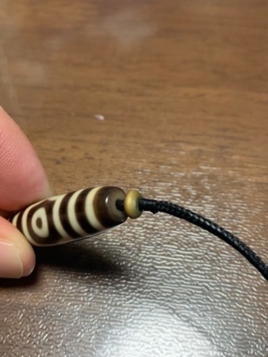 本物　ジービーズ Dzi Beads チベット天珠（てんじゅ) 三眼天珠