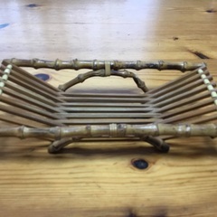竹製おしぼり入れ3つセットの画像