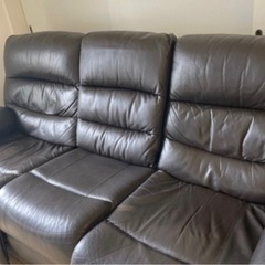 ニトリ電動ソファ、ダブルベッド、ダイニングテーブル