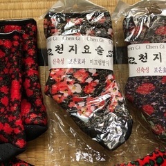 新品4枚まとめて　厚地　暖かソックス　ルームソックスの画像