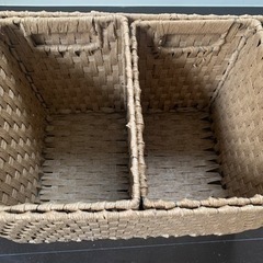 編み込み風　収納ケース　ニトリで購入(仮決定済み)の画像