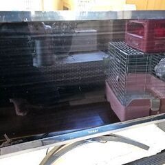 東芝レグザ 37インチ 画面割れの画像