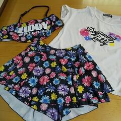 子供用ZIDDYセパレーツ水着 美品 