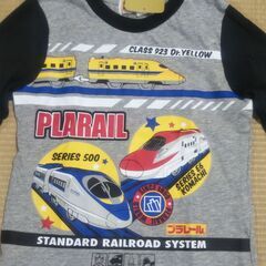 プラレール　長袖Tシャツ