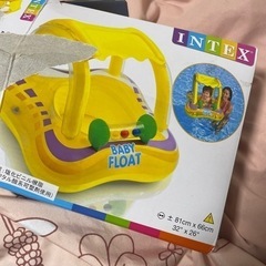 INTEX ベビー浮き輪の画像