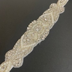 ウェディング サッシュリボン 結婚式の画像