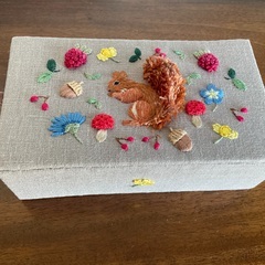 英国スタンプワーク刺繍ワークショップ・レッスンの画像