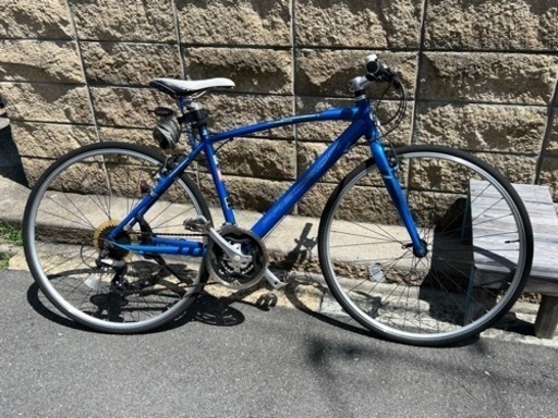 お話し中ロードバイク