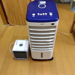 冷風機と小型冷風扇２台