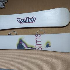 決まりました　Relish スノーボード 145の画像