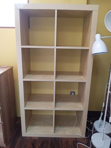 IKEA KALLAX マルチシェルフ　サイズ（約）幅79㎝×奥39.5㎝×高150㎝　　■近隣配送無料 買取GO‼　栄和店