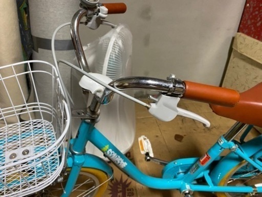 子供用18インチ自転車(ブルー)