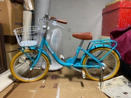 【85】子供用自転車 子供車 アメリカンイーグル ＡＥ ブルー 18インチ 子供用18インチ自転車(ブルー) お買い得品 85】子供用自転車 子供車