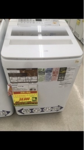 【8/3,4引取り限定】Panasonic 2017年製 洗濯機
