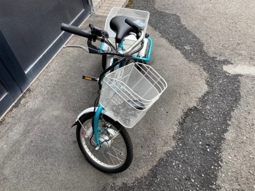 値下げ売り切り　電動アシスト３輪自転車　美品
