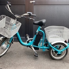 値下げ売り切り　電動アシスト３輪自転車　美品